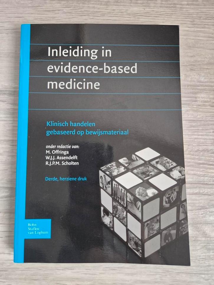 Inleiding evidence-based medicine, Boeken, Wetenschap, Zo goed als nieuw, Sociale wetenschap, Ophalen of Verzenden