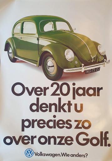 VW dealer poster beschikbaar voor biedingen