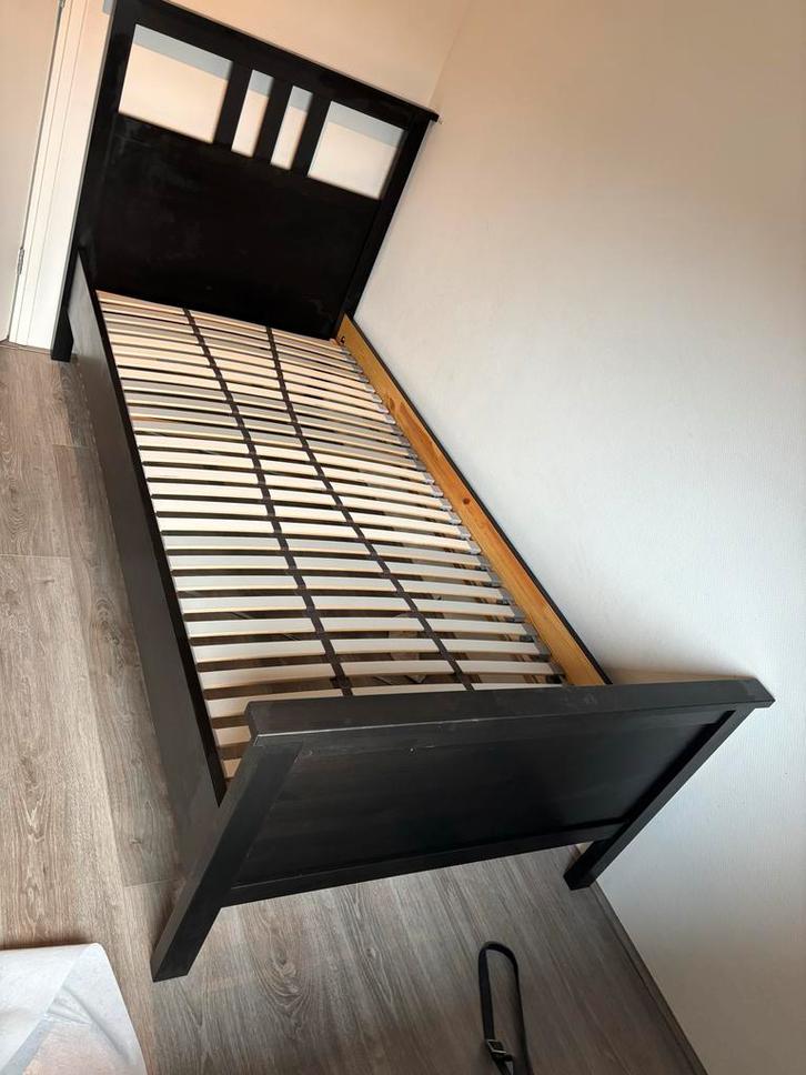 IKEA Hemnes bed 80x200 + lattenbodem - Weinig gebruikt!, Huis en Inrichting, Slaapkamer | Bedden, Zo goed als nieuw, Eenpersoons