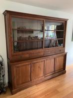 Massief indo teakhouten buffetkast, Huis en Inrichting, Kasten | Buffetkasten, Ophalen, Indonesisch / koloniaal, Gebruikt, 200 cm of meer