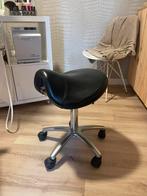 Werkkruk, zadelkruk., Huis en Inrichting, Ophalen, Gebruikt, Zwart, Bureaukruk