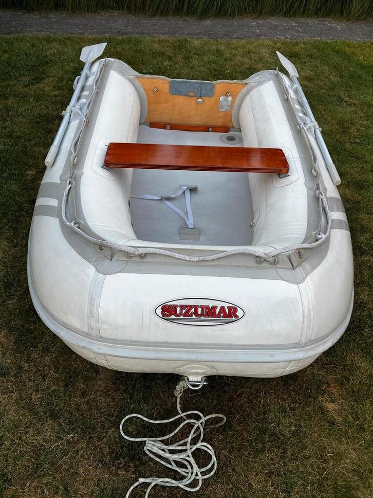 Opblaasbare rubberboot, Suzumar DS 265, Watersport en Boten, Bootonderdelen, Zo goed als nieuw, Overige typen, Zeilboot of Motorboot