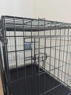 Inklapbare metalen hondenbench 0,6m3, Verzenden, Zo goed als nieuw