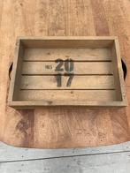 Stoer Houten Dienblad, Huis en Inrichting, Woonaccessoires | Dienbladen, Ophalen, Zo goed als nieuw, Rechthoekig, Hout