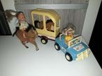 Set paarden / trailer / jeep/ meisjes  €4,50, Gebruikt, Ophalen