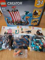 lego vikingschip, Ophalen, Zo goed als nieuw, Complete set, Lego