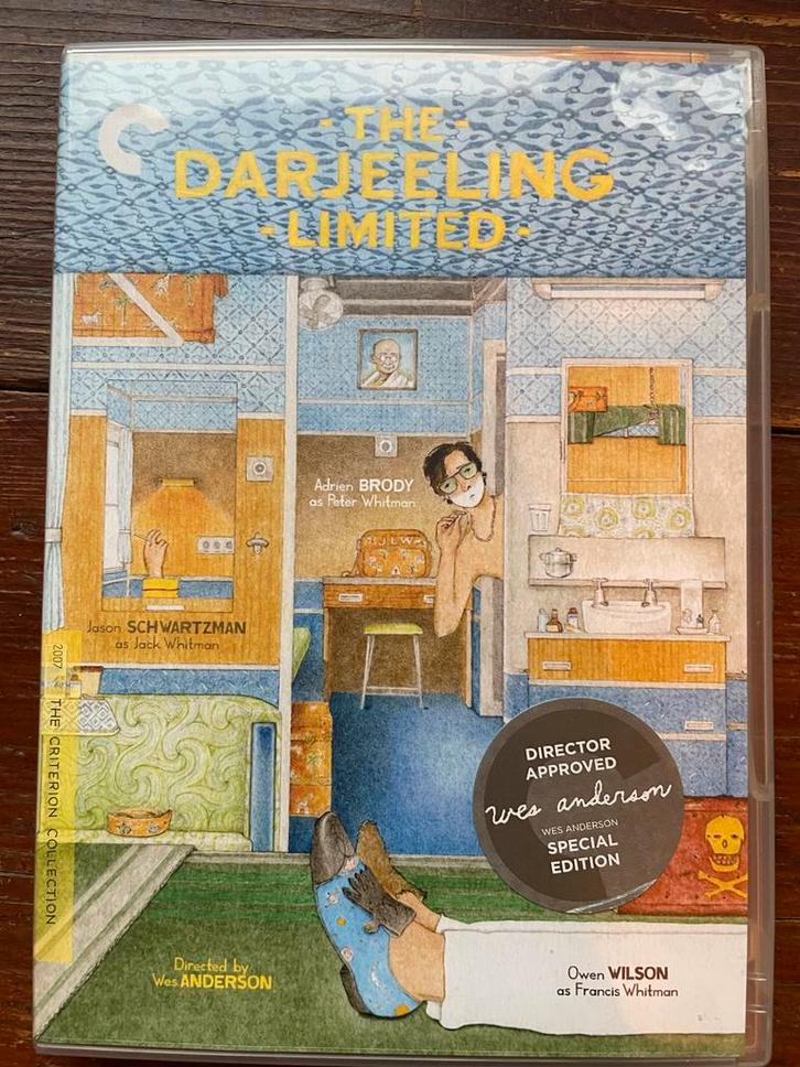 DVD Darjeeling Limited - Criterion Collection, Cd's en Dvd's, Dvd's | Actie, Gebruikt, Overige genres, Alle leeftijden, Ophalen of Verzenden