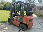 Nissan 2500KG LPG heftruck Freelift Sideshift luchtbanden, LPG, Info@vanbeurdentrucks.nl, Heftruck, Ophalen of Verzenden