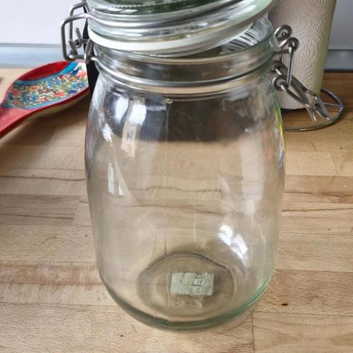 Weckpotten / Mason jars 1.8L, Huis en Inrichting, Keuken | Keukenbenodigdheden, Zo goed als nieuw, Ophalen