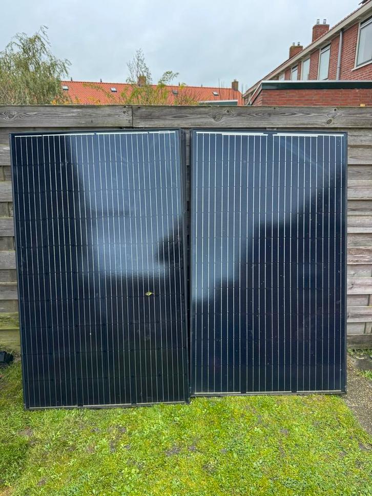 9 Zonnepanelen - Gebruikt, Doe-het-zelf en Verbouw, Zonnepanelen en Toebehoren, Gebruikt, Paneel, 200 wattpiek of meer, Ophalen