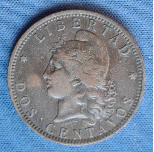 Argentinië 2 centavos 1891 Km 33 JE, Postzegels en Munten, Munten | Amerika, Losse munt, Zuid-Amerika, Verzenden