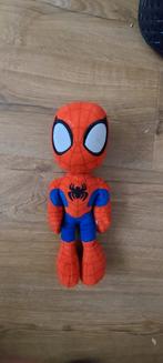 Spiderman knuffel met glow in the dark ogen., Ophalen of Verzenden, Zo goed als nieuw