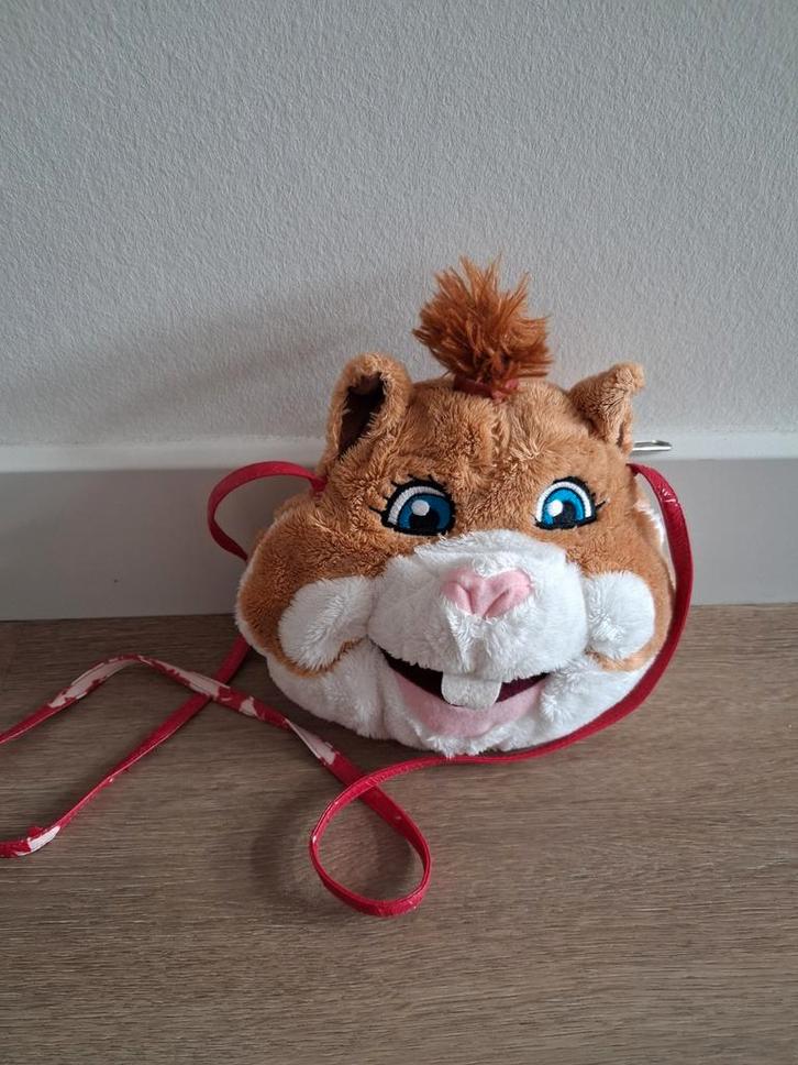 Tasje knuffel hamster Albert Heijn tas K9777, Sieraden, Tassen en Uiterlijk, Kindersieraden, Zo goed als nieuw, Ophalen of Verzenden