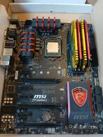 MSI Z97 Gaming 5, i7-4790S, 16GB RAM, DDR3, Ophalen of Verzenden, Zo goed als nieuw, LGA 1150