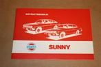 Datsun Sunny Instructieboekje - Circa 1975, Ophalen of Verzenden