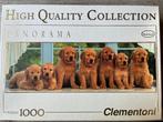 Puzzel Clementoni 7 Hondjes, Ophalen of Verzenden, 500 t/m 1500 stukjes, Gebruikt, Legpuzzel