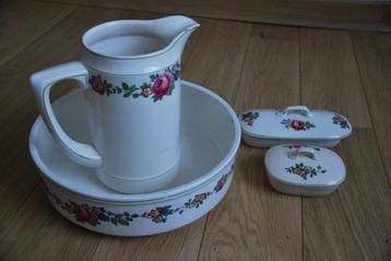 Antieke Lampetset Villeroy & Boch beschikbaar voor biedingen