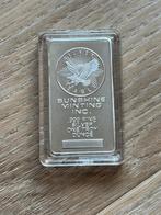 Zilverkleurige verzamelmunt, Postzegels en Munten, Edelmetalen en Baren, Ophalen of Verzenden, Zilver