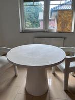 Beton ciré tafel rond, Beton ciré organisch, Rond, Nieuw, Ophalen of Verzenden