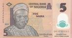 Nigeria bankbiljet 5 Naira 2022 polymeer, Pick New UNC, Postzegels en Munten, Bankbiljetten | Afrika, Los biljet, Ophalen of Verzenden