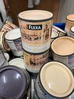 Flexa Verf - 60 Stuks - Diverse Kleuren (Nieuw), Doe-het-zelf en Verbouw, Verf, Beits en Lak, Ophalen, Overige kleuren, Nieuw