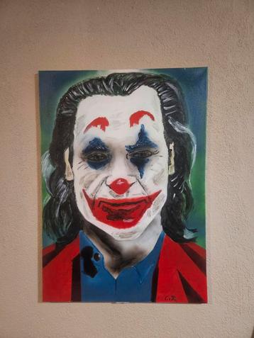 Origineel Joker Schilderij van C. van Kimmenaede beschikbaar voor biedingen