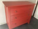 Leuk rode ladekast 35 euro, Huis en Inrichting, Ophalen, Gebruikt, 100 tot 150 cm, 3 of 4 laden