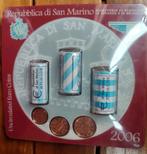San Marino Rolset 1, 2 en 5 cent 2006 Origineel, Setje, San Marino, Overige waardes, Ophalen of Verzenden