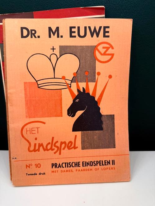 Schaak boeken van Dr. M. Euwe en H. Kramer –  12 boeken, Boeken, Advies, Hulp en Training, Zo goed als nieuw, Ophalen of Verzenden