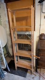 Stellingkast hout, Ophalen