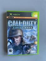 Call of Duty Finest Hour (XBOX), Spelcomputers en Games, Games | Xbox Original, Ophalen of Verzenden, Zo goed als nieuw
