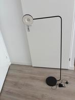 Vloerlamp zwart, dimbaar en draaibaar, Huis en Inrichting, Lampen | Vloerlampen, Ophalen, Zo goed als nieuw, 150 tot 200 cm