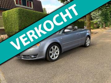 Audi A4 Cabriolet VERKOCHT 2.0 TFSI 200pk Aut Nederlandse au beschikbaar voor biedingen