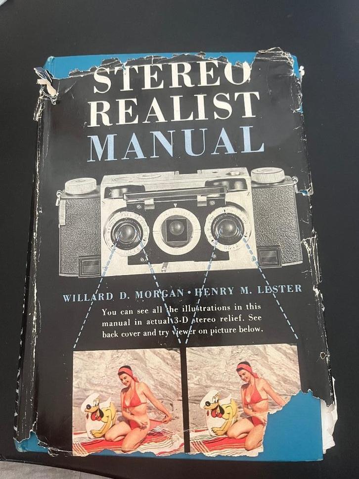 Stereo realist manual - 1954, Boeken, Techniek, Gelezen, Elektrotechniek, Ophalen of Verzenden