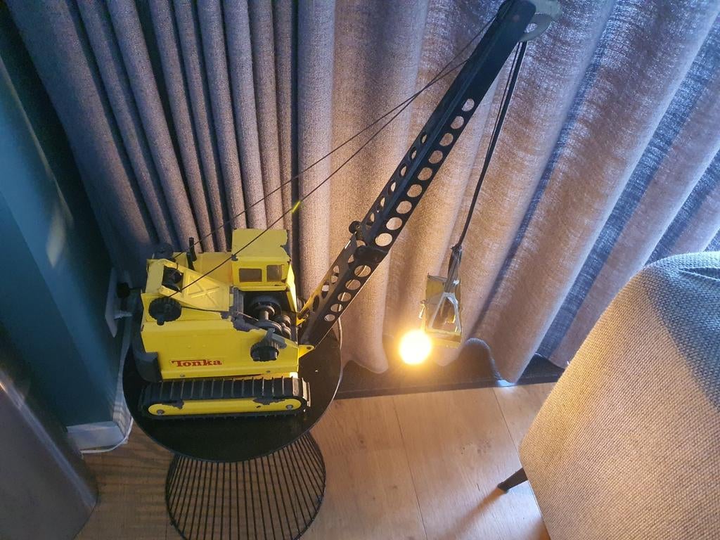 Stoere Tonka Lamp voor Kinderkamer, Ophalen of Verzenden