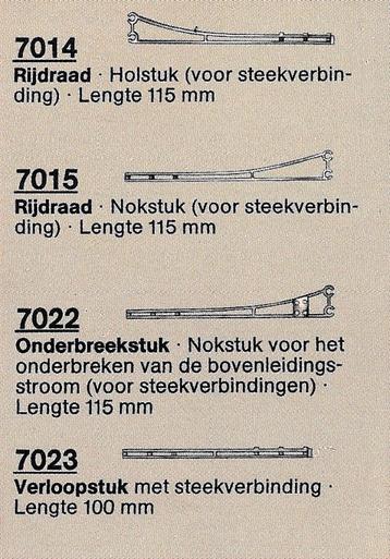 Bovenleiding Marklin 7014 7015 7022 7023 beschikbaar voor biedingen