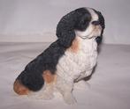 Prachtig keramisch beeldje King Charles Spaniel. Nwst.H.13cm, Ophalen of Verzenden, Nieuw, Dier