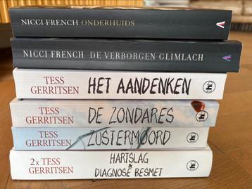 Tess Gerritsen en Nicci French  beschikbaar voor biedingen