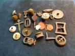 Lot verschillende 17/18/19 bodemvondsten, Antiek en Kunst, Verzenden, Brons