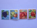 4 postzegels Nieuw-Zeeland, Nr. 903 t/m 906, 1983, Fruit, Postzegels en Munten, Postzegels | Oceanië, Verzenden, Postfris