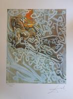 Salvador Dali  originele litho bieden toegestaan, Antiek en Kunst, Ophalen of Verzenden