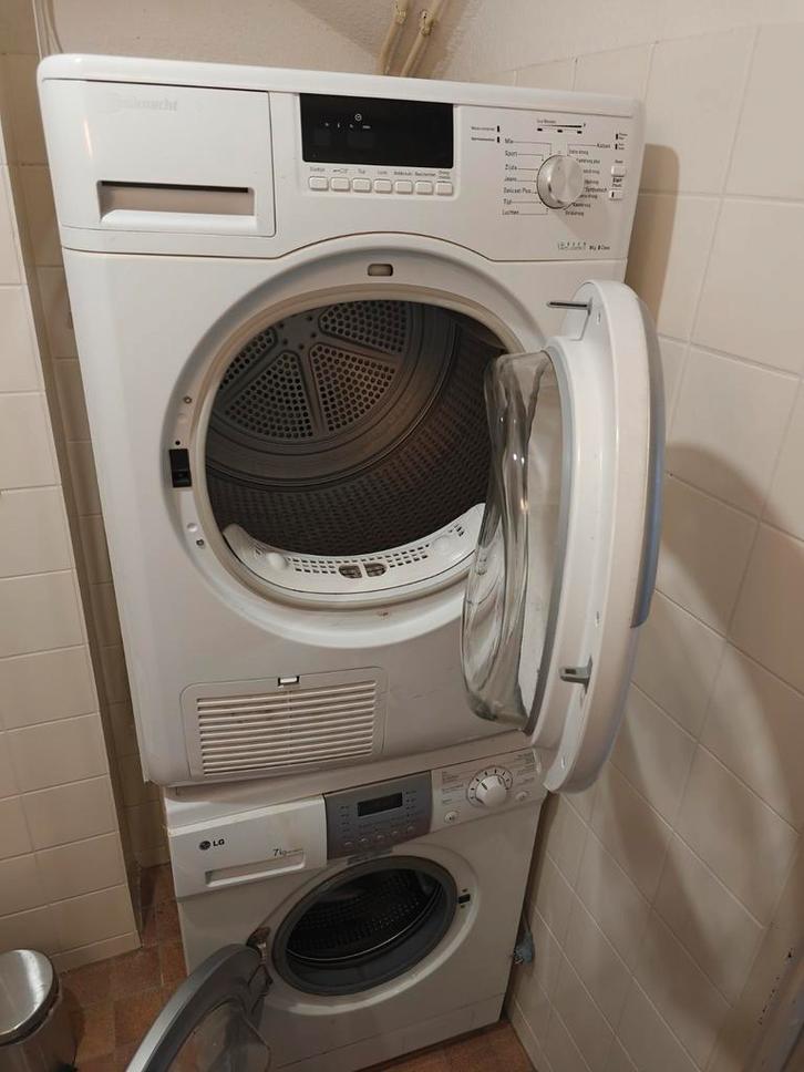 Wasmachine en Droger - LG & Bauknecht - Vlaardingen, Witgoed en Apparatuur, Wasmachines, 6 tot 8 kg, 85 tot 90 cm, 1200 tot 1600 toeren