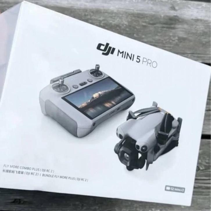 DJI Mini 5 Pro Fly More Combo, Audio, Tv en Foto, Drones, Nieuw, Drone met camera, Ophalen of Verzenden