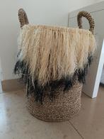 Rieten mand van zeegras, Ophalen, Zo goed als nieuw, Rechthoekig, Riet