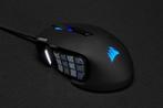 Corsair Scimitar RGB Elite - Gaming Muis - 18000 DPI - Zwart, Rechtshandig, Muis, Verzenden, Gaming muis