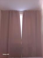 Licht roze gordijnen Ikea Bengta 2 stuks van  140 x 260, Huis en Inrichting, Ophalen, 200 cm of meer, Zo goed als nieuw, Overige kleuren