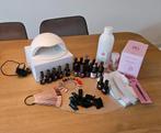 Complete pink gellac set inclusief 17 kleuren, Ophalen, Zo goed als nieuw, Overige typen