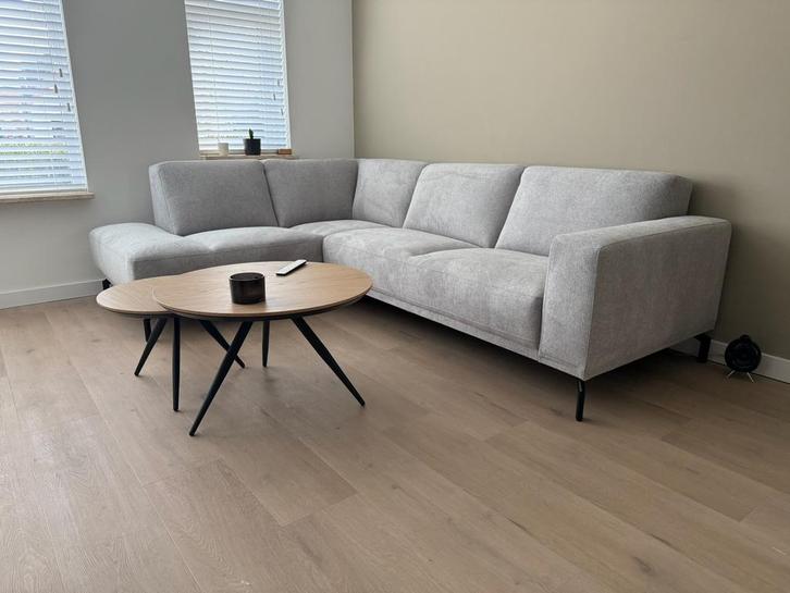 Montel Viano Hoekbank ZGAN, Huis en Inrichting, Banken | Bankstellen, Zo goed als nieuw, Vierpersoons of meer, Stof, Ophalen