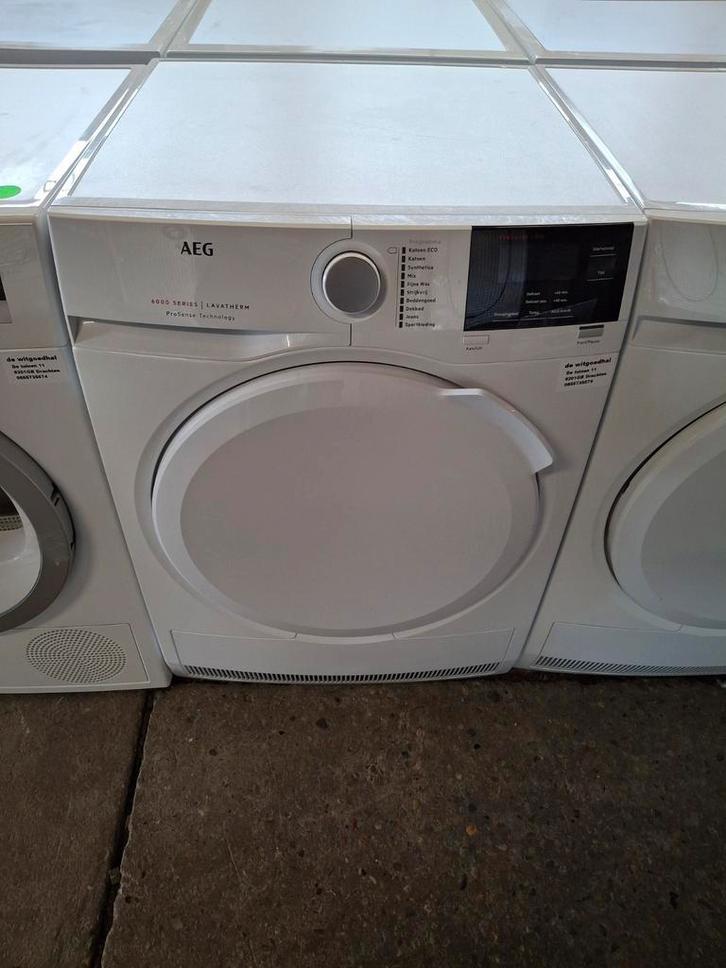 Keurig nette aeg warmtepompdroger 6000 serie lavatherm, Witgoed en Apparatuur, Wasdrogers, Zo goed als nieuw, Condens, Voorlader