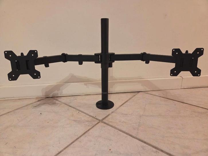 dubbele Douxe monitorbeugel DXM2, Computers en Software, Monitoren, Zo goed als nieuw, 60 Hz of minder, Overige typen, Overige resoluties